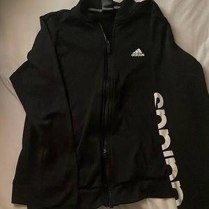 Adidas dry fit zip up size S